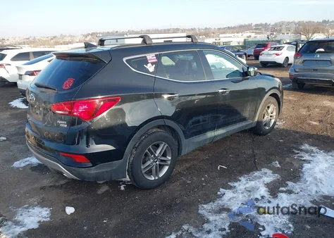 2018 Hyundai Santa Fe Sport 2.4L from USA, damaged, VIN 5XYZUDLB5JG549009